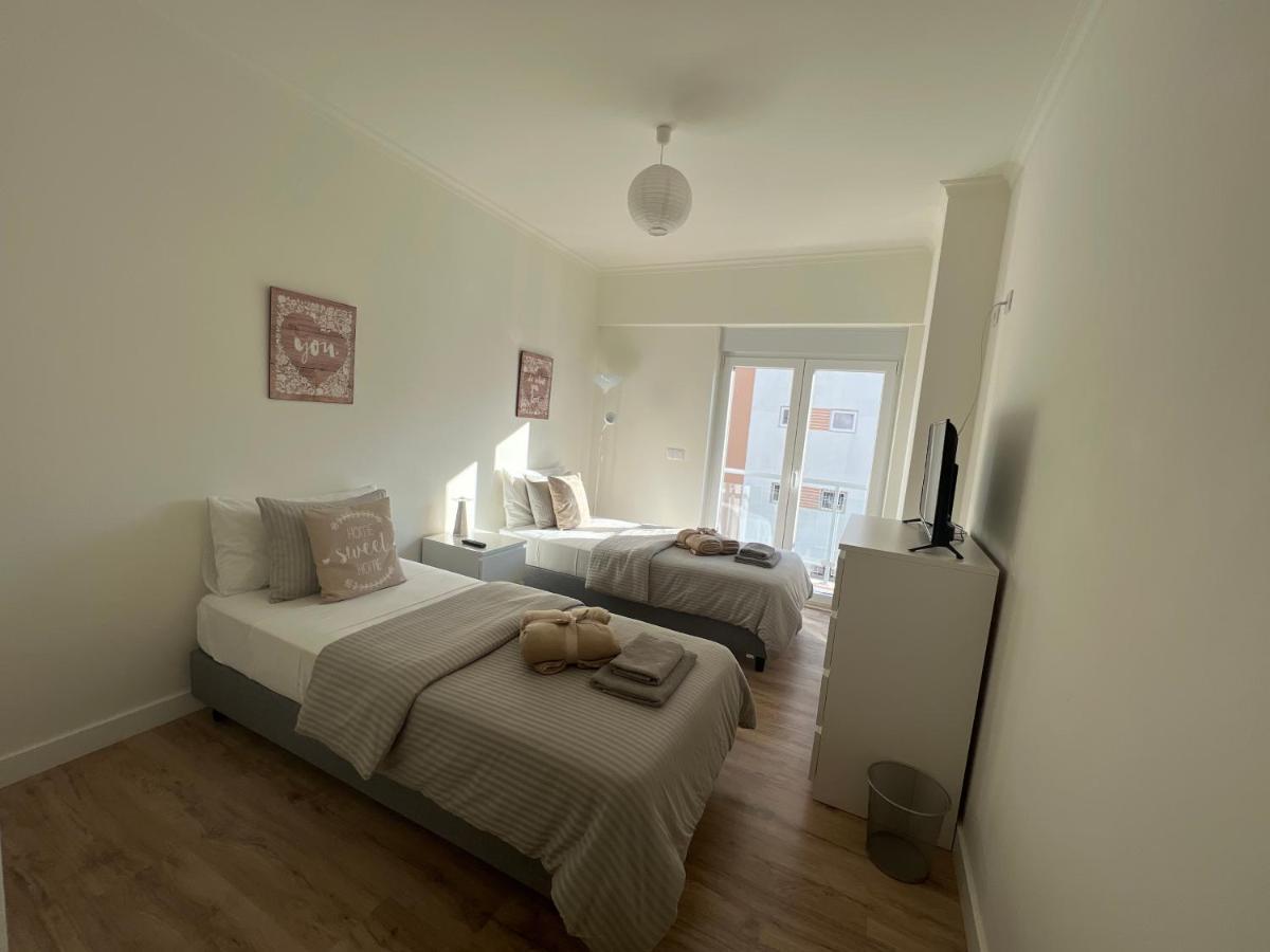 Modern Twin Room With A Balcony Montijo Dış mekan fotoğraf